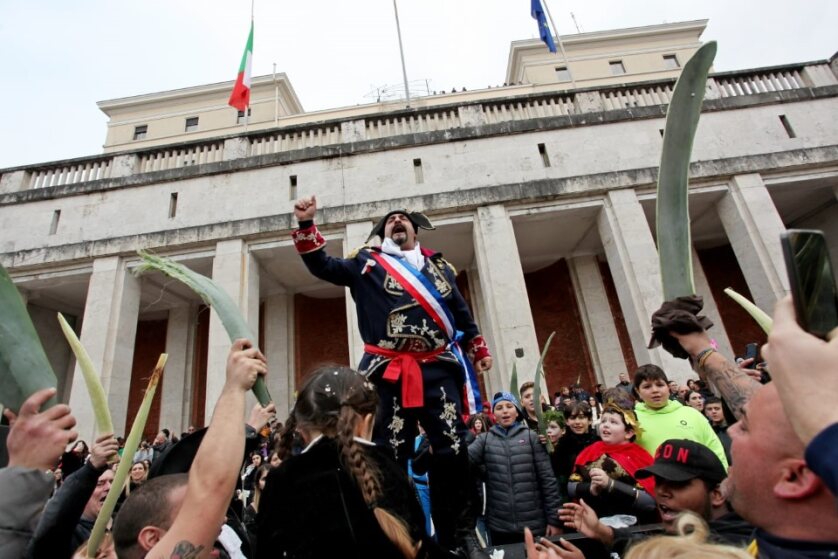 Il generale Championnet partecipa alla festa della Radeca insieme ai frusinati