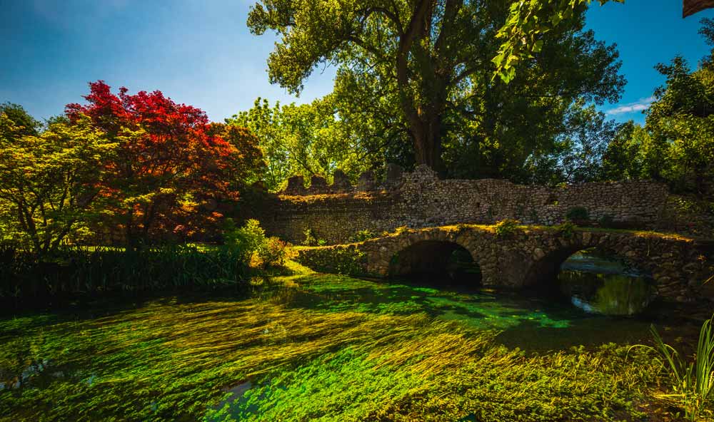 Atmosfere di autunno nella provincia di Latina