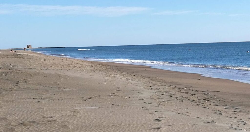 La spiaggia di Cerveteri