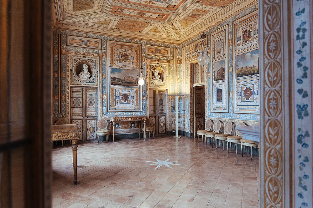 Le sale affrescate di Palazzo Altieri a Oriolo Romano - foto di direzione regionale musei Lazio