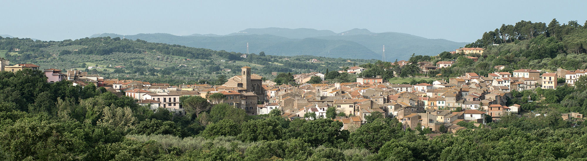 panorama di Villa San Giovanni in Tuscia