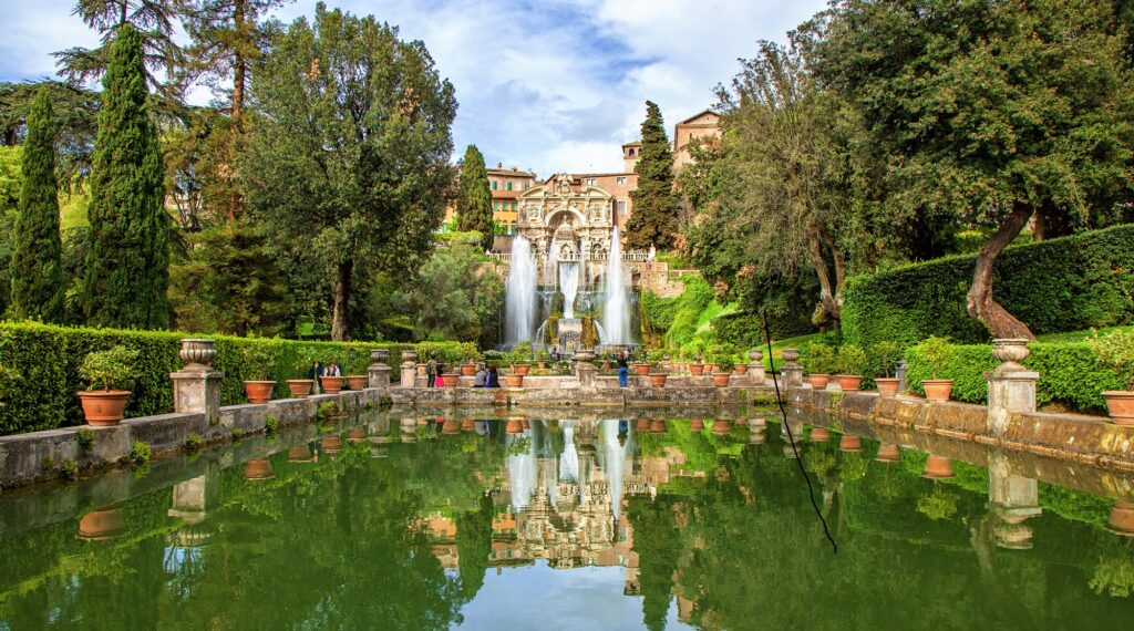 I maestosi giardini di Villa D'Este