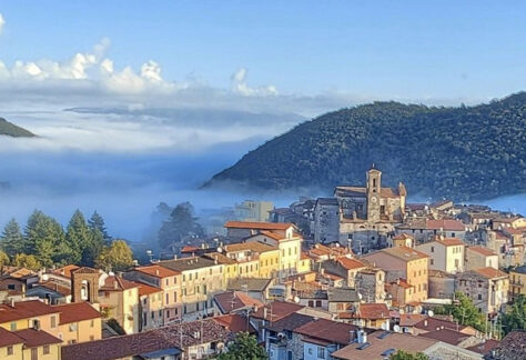 Panoramica di Montelanico - Foto da Fb Comune di Montelanico