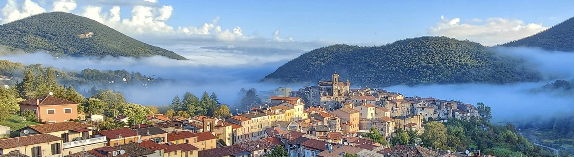 Panoramica di Montelanico - Foto da Fb Comune di Montelanico