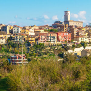 Panoramica di Monterotondo - Foto di ValerioMei da Adobe Stock