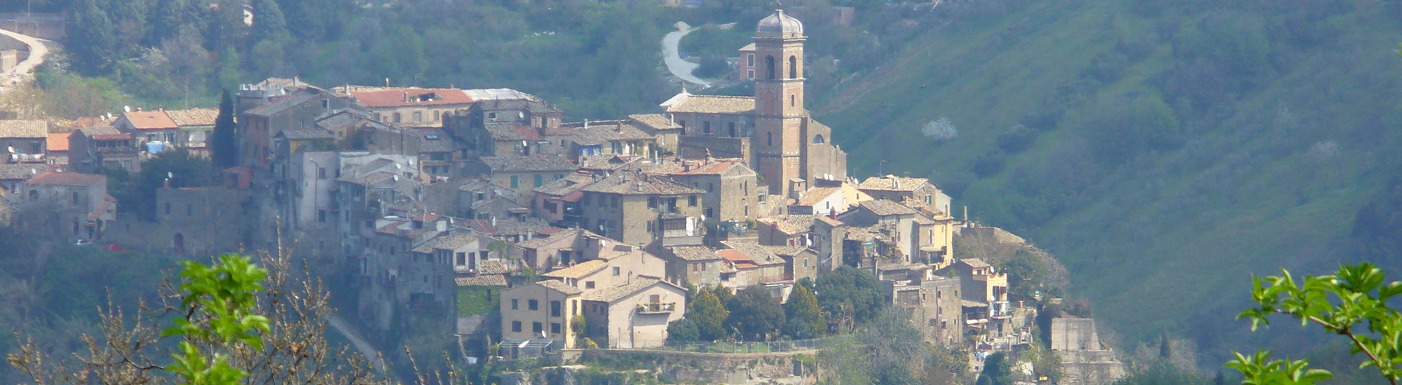 Panoramica aerea di Morlupo