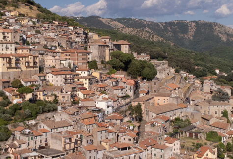 Panoramica aerea di Palestrina - Foto di Stefano da Adobe Stock