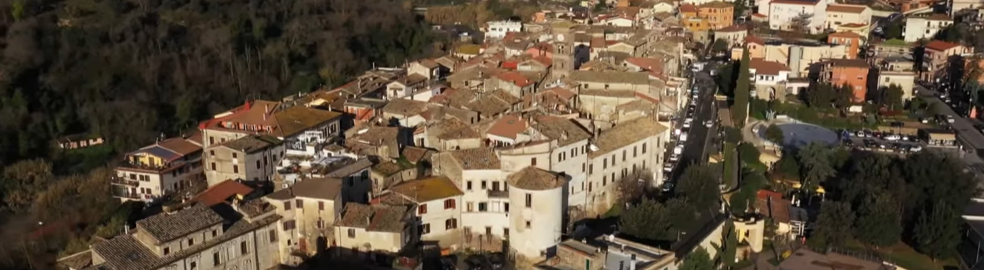 Panoramica aerea si Sacrofano