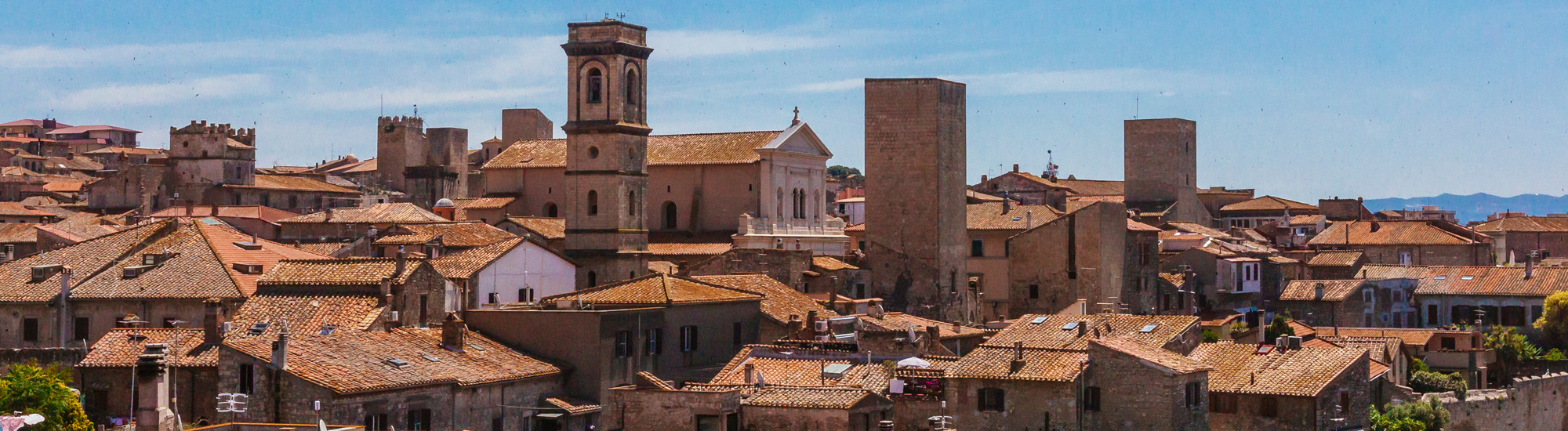 Scorcio panoramico di Tarquinia