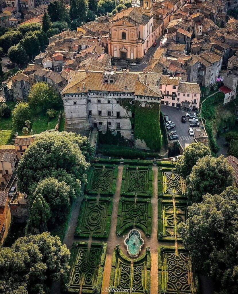 Il giardino all'italiana di Castello Ruspoli