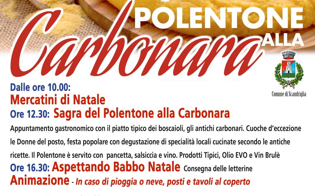 Sagra del Polentone alla Carbonara a Scandriglia