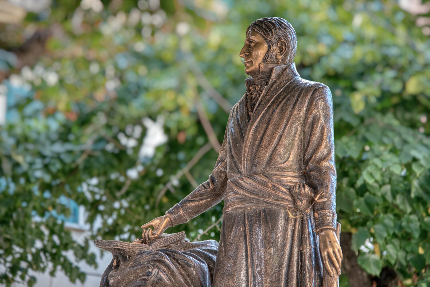 statua di Luciano Bonaparte a Canino
