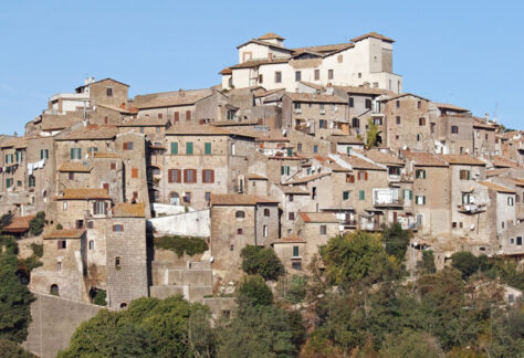 panoramica di Castelnuovo di Porto