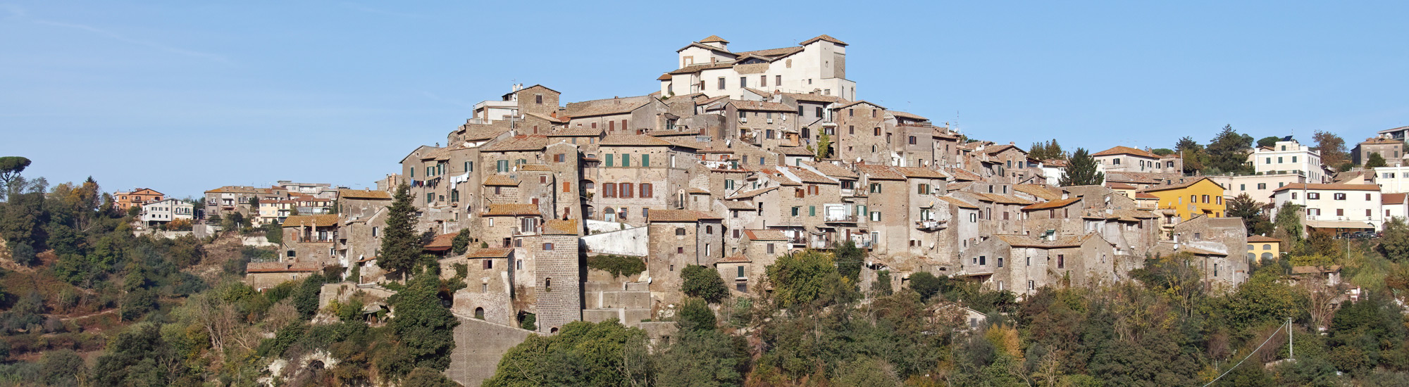 panoramica di Castelnuovo di Porto