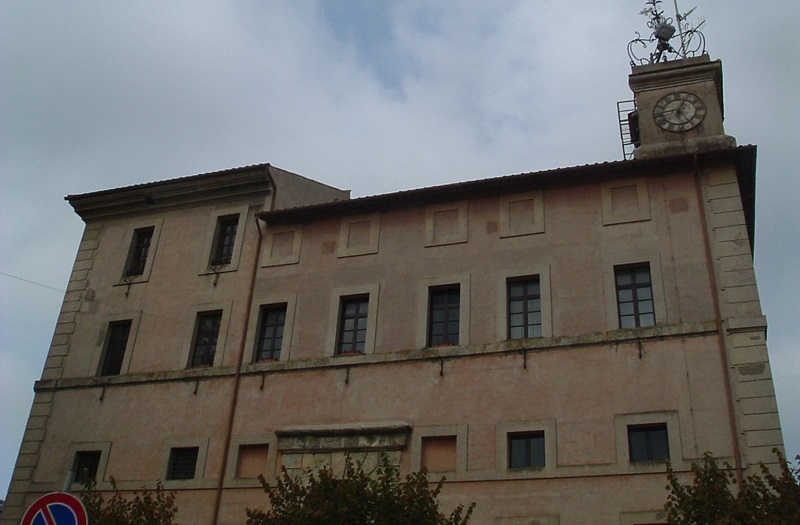 Il Palazzo che ospita il Museo Civico Adolfo Klitsche de la Grange