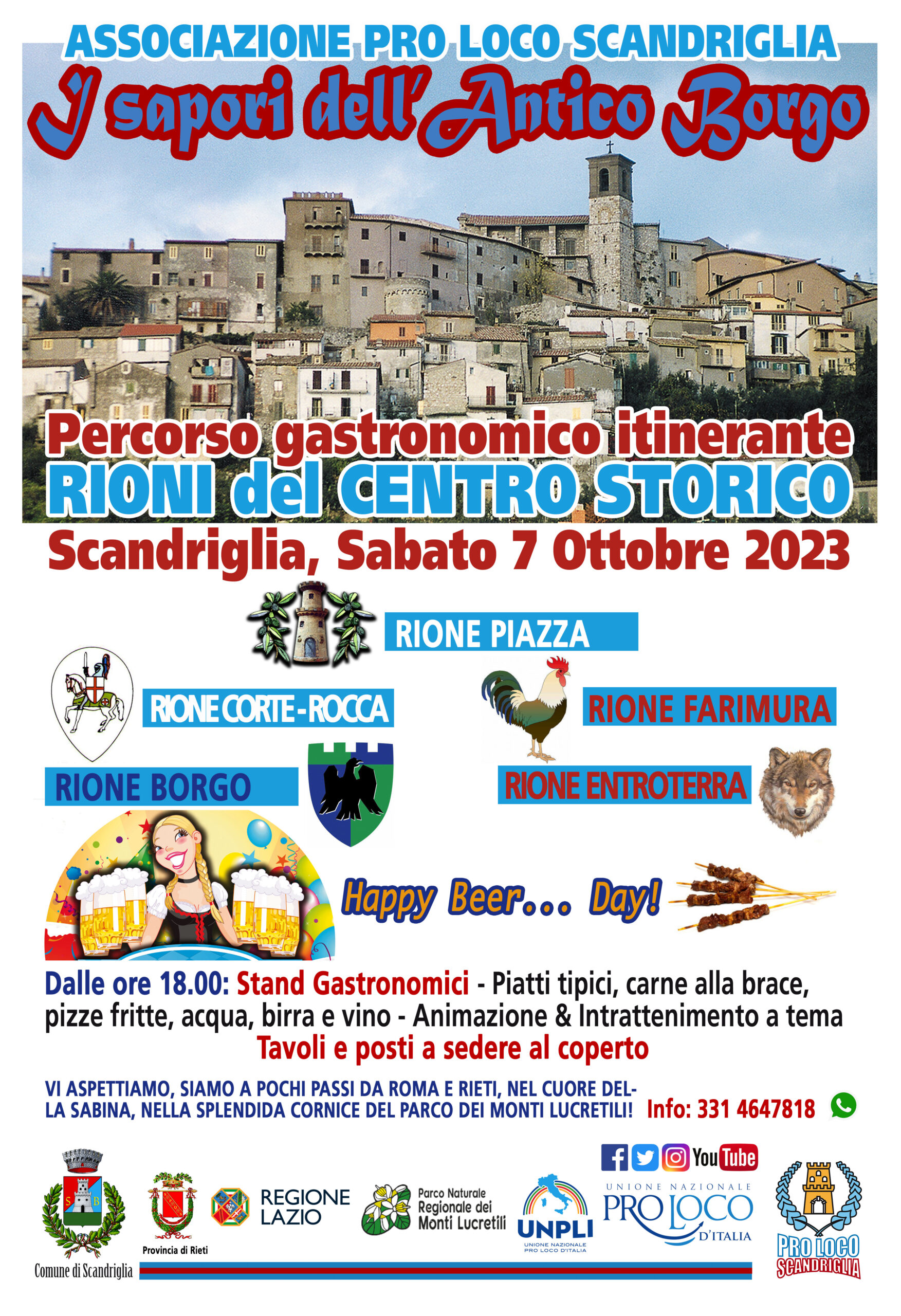 I sapori dell'antico borgo - Scandriglia 2023