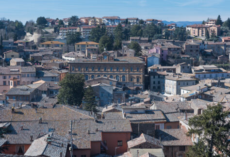 Acquapendente: panoramica della città