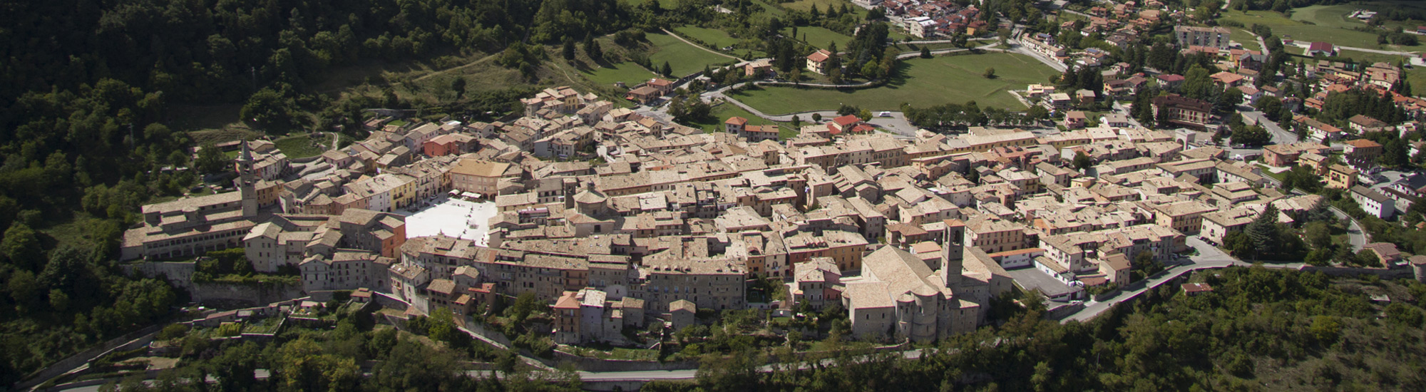 foto panoramica di Leonessa