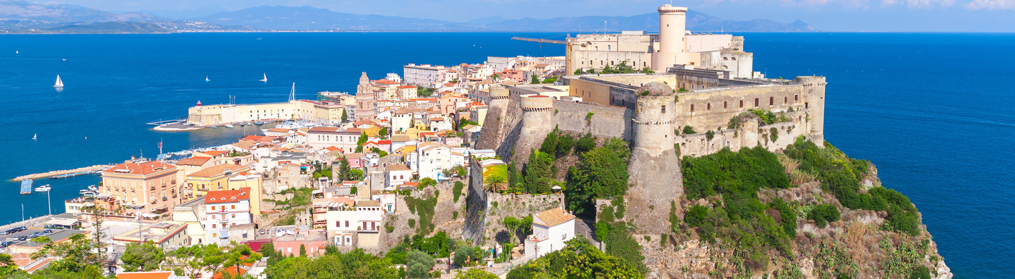 Panoramica di Gaeta Medievale