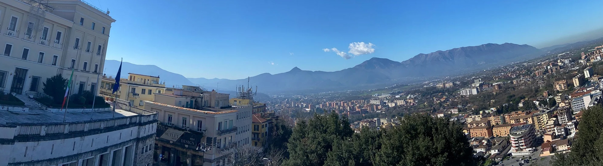 Veduta panoramica di Frosinone