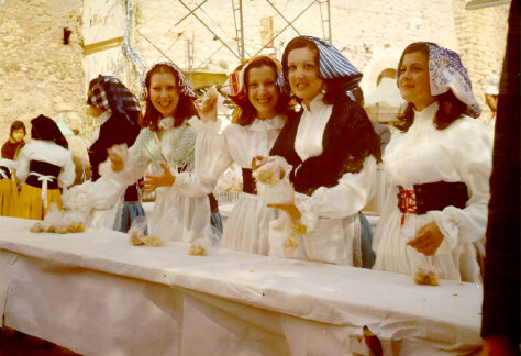 Sagra del Frittello 1972 a Roccantica - foto www.roccantica.org