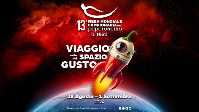 Locandina Fiera Mondiale del Peperoncino 2024