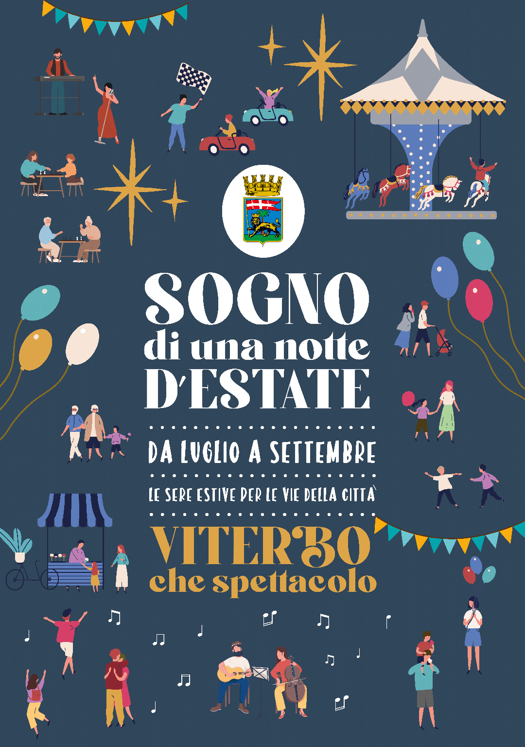 Locandina Sogni Sogni di una notte d’Estate a Viterbo