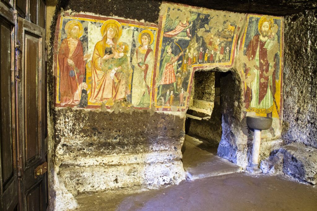 Il Mitreo di Sutri e l'affresco paleocristiano di San Michele Arcangelo