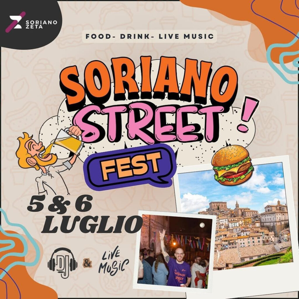 locandina Soriano street fest
