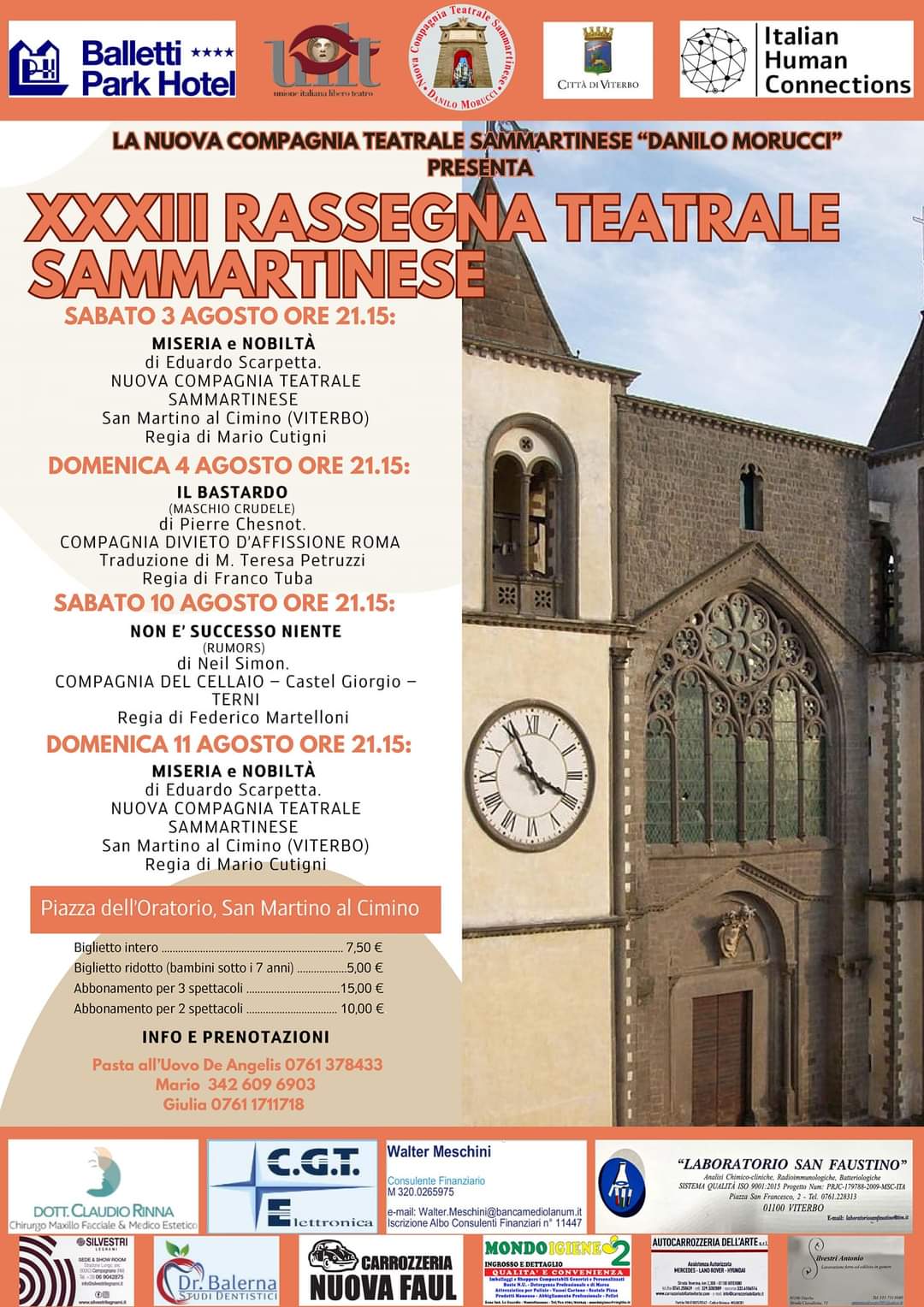 XXIII rassegna teatrale sammartinese