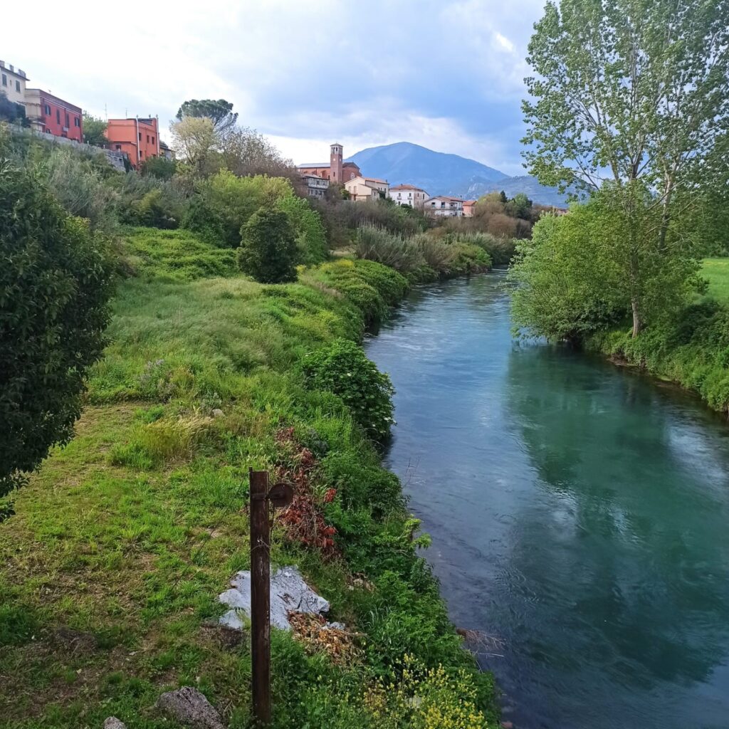 Passeggiando lungo il Garigliano all'interno della prima tappa del Cammino