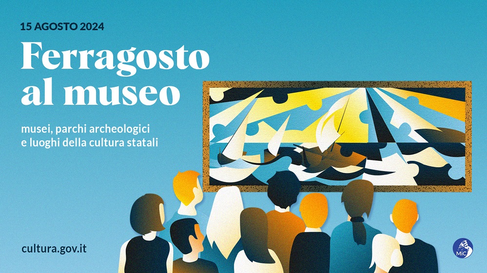 Locandina musei aperti Ferragosto 2024