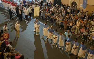 Gli Incollatori di Capena alla Festa di S. Rosa