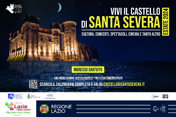 Locandina Vivi il Castello di Santa Severa Estate 2024