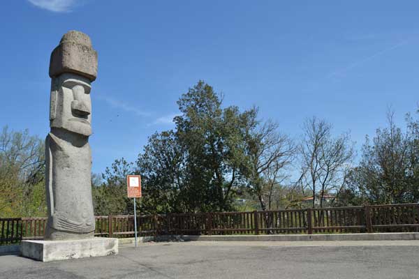 Moai a Vitorchiano