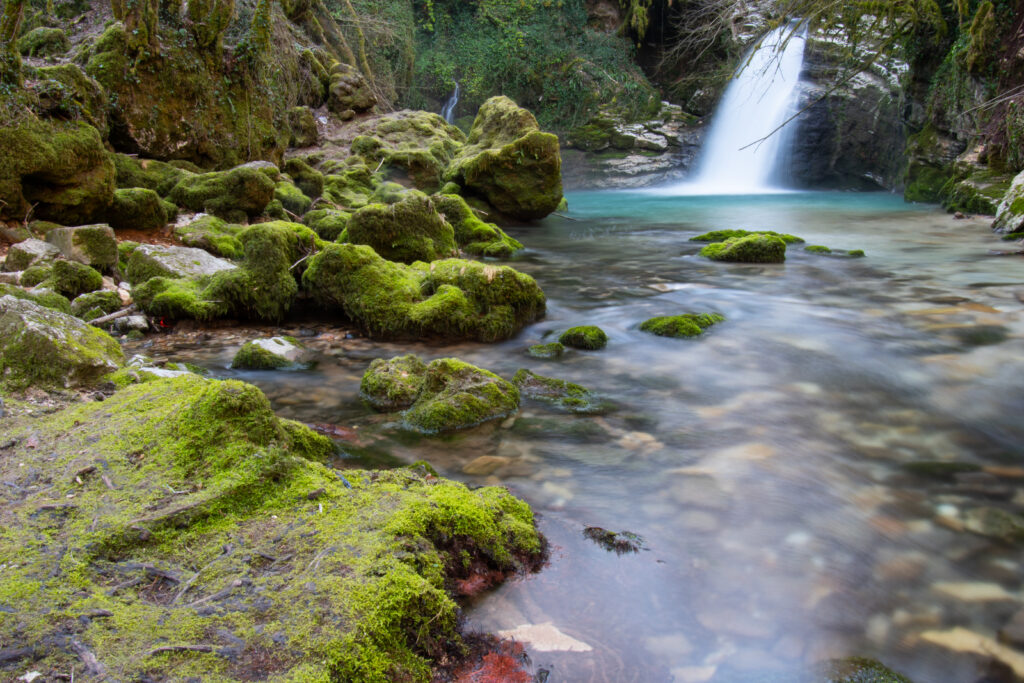 Le cascate di trevi nel Lazio