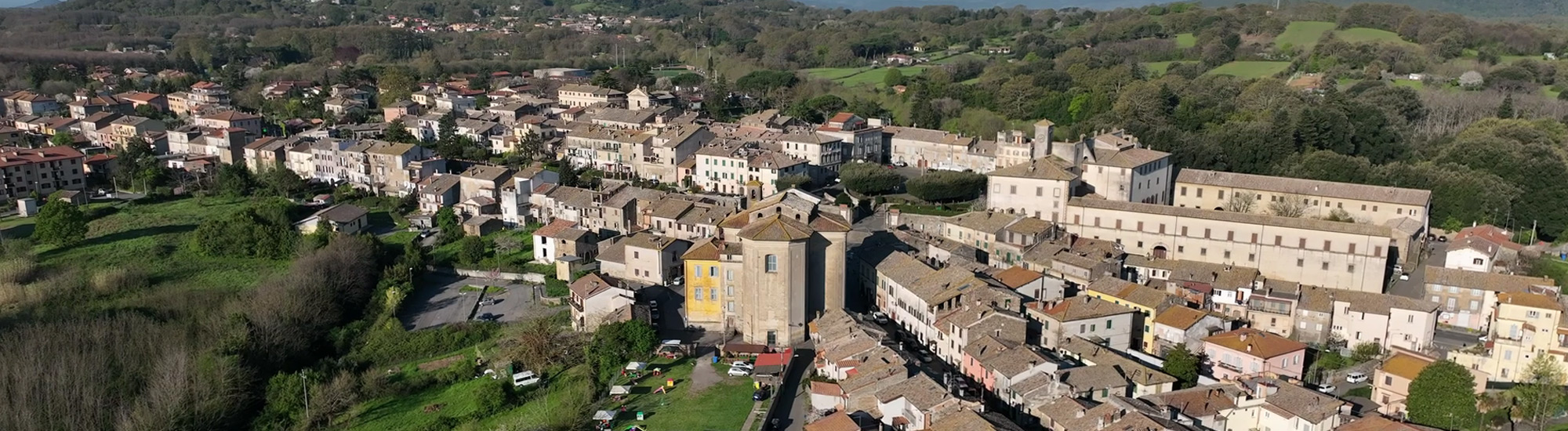 panoramica di Oriolo Romano