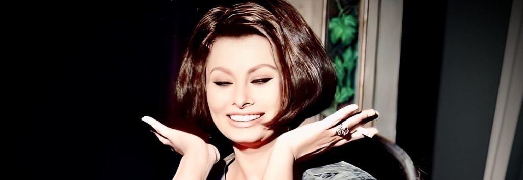 Sophia Loren all'Oscar 1961 per La Ciociara - Facebook @SophiaLorenOfficialSite