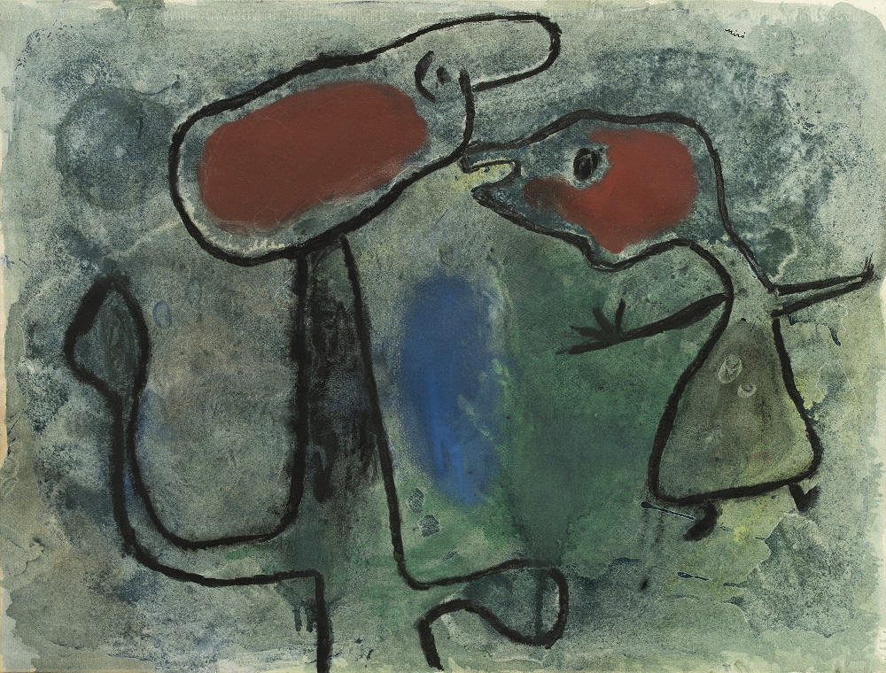 oan Miró, Deux Personnages, 26 ottobre 1937