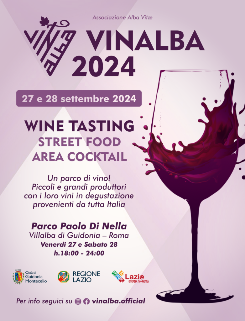 locandina Vinalba 2024 a Guidonia