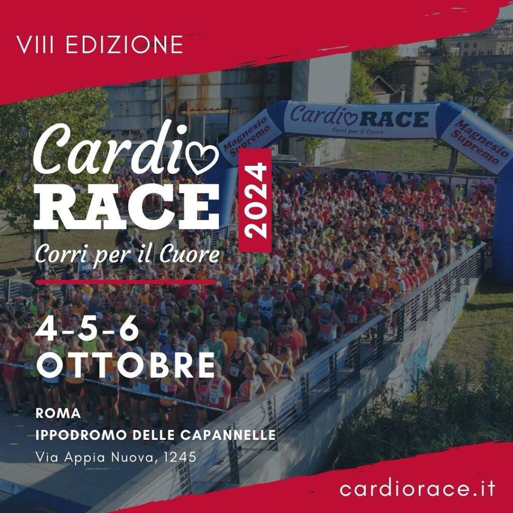 Locandina Cardio Race 2024