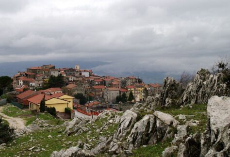 Rocca Massima vista dal monte Calvario - Facebok @RoccaMassima