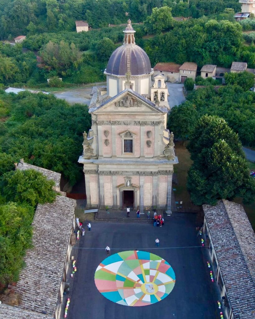 Santuario della Madonna del Ruscello - Facebook @visitvallerano