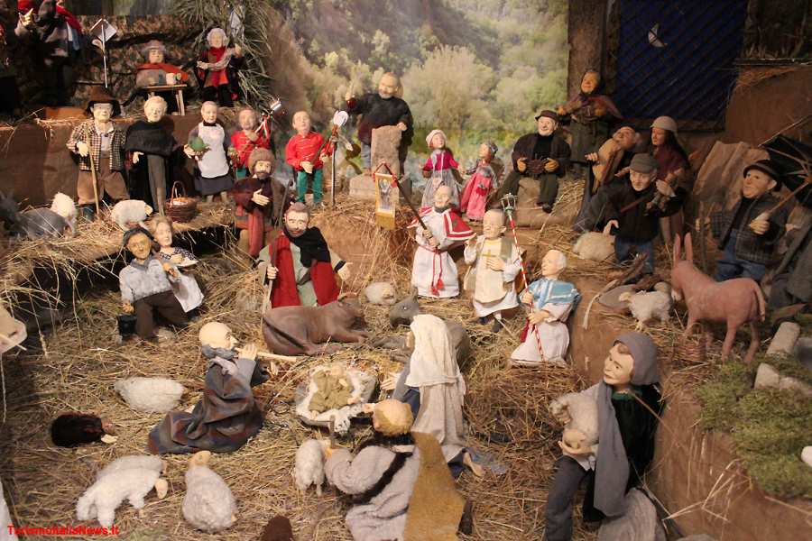 Il Presepe di Marjicke Van der Maden a Calcata