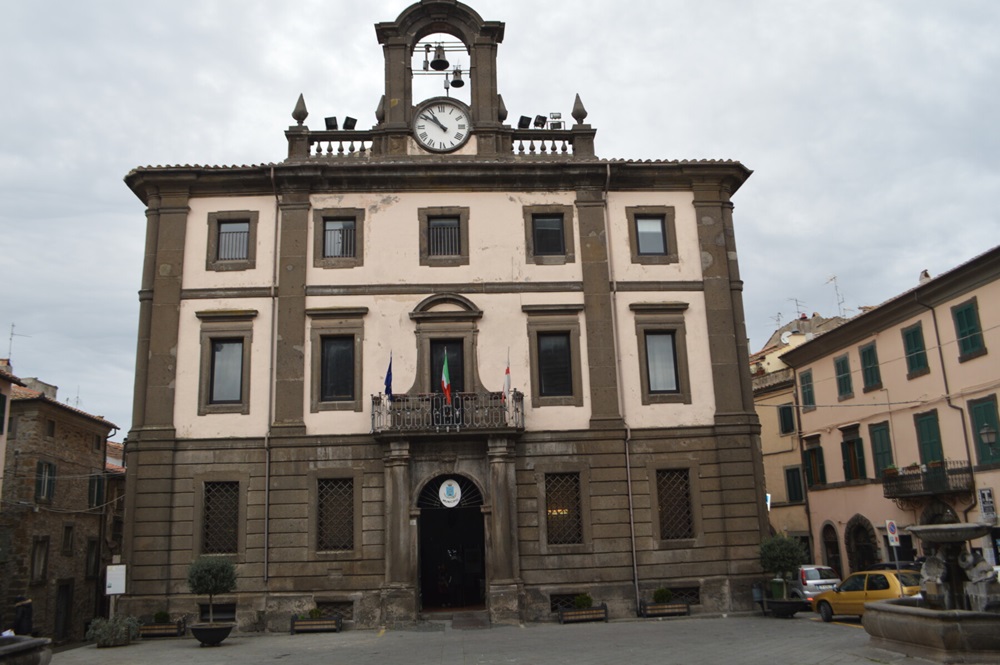 Palazzo Comunale di Vetralla da poco entrato nella Rete delle Dimore Storiche del Lazio - img by retedimorestorichelazio.it